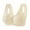 Beige, variant on Fsqjgq Womens Underwear Push Up Bras for Women Bras No Underwire Full Support Front Closure Cotton Bras Comfort No Underwire Bra Plus Size Wireless Bra Nipple Covers Padded Nursing Bras Lingerie