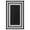 Black and white, variant on EastVita 9 x 12 ft Plastic Black White Rectangular Beach Front Porches Patio Picnic RV Camping Garage Geometry Modern Area Rug