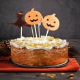 thumbnail image 2 of Opvise 2Pcs Cake Edge Card Funny Eye-catching Increase Atmosphere Happy Halloween Baking Cake Topper C, 2 of 8