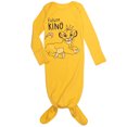 thumbnail image 3 of Disney Lion King Simba Cosplay Sleeper Gown and Hat Newborn to Infant, 3 of 5