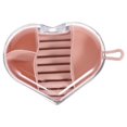 thumbnail image 1 of Travel Jewlry Cases Pu Leather Jewelry Box Leather Earrings Box Necklace Boxes Jewellery Display Box, 1 of 3
