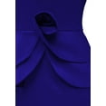 thumbnail image 5 of Bodycon Long Sleeve Dresses for Women Formal Off Shoulder Sexy Split Party Mermaid Dress with Zippe, 5 of 7