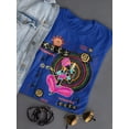 thumbnail image 3 of Ethnic Ornaments Black Woman Tea T-Shirt Women -Image by Shutterstock, Female Large, 3 of 4