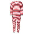 thumbnail image 2 of Family Pajamas Little & Big Kids Matching 2 Pieces Striped Pajama Set, 2 of 3