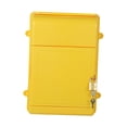 thumbnail image 1 of Elodie Wall Hanging Mailbox Hollow Backplate Drop Box for Envelopes Newspapers Home yellow, 1 of 7