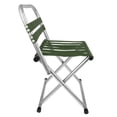 thumbnail image 4 of Silla de viaje Slacker Respaldo plegable Taburete de camping Asiento Senderismo Portátil Al aire libre Pequeña Macarena Silla plegable del taburete, 4 of 8