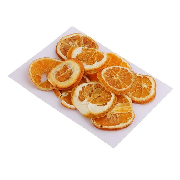 10x Pressed Fruits Orange Slices Embellishment Home Decor