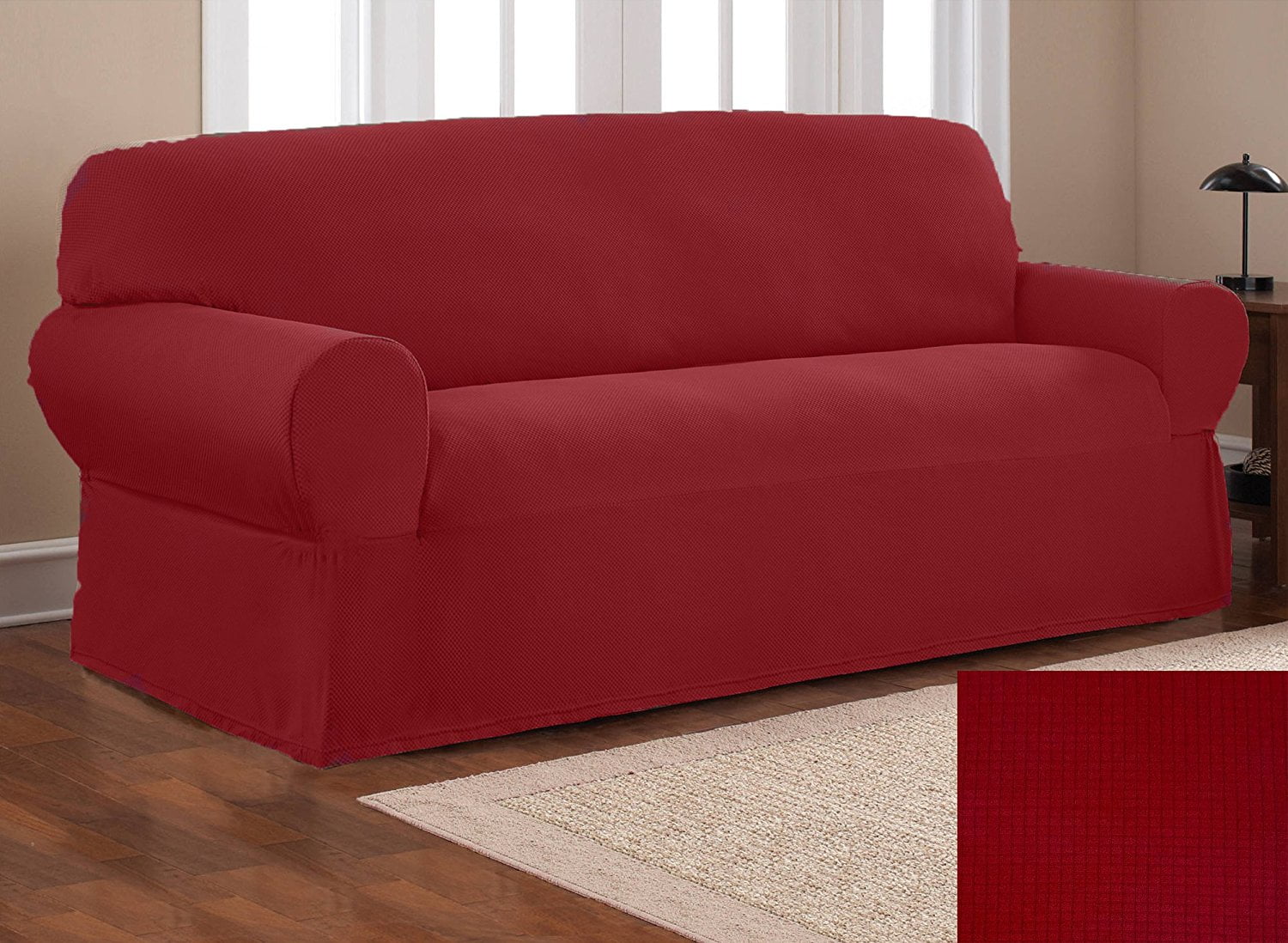 sure fit leather sofa cover