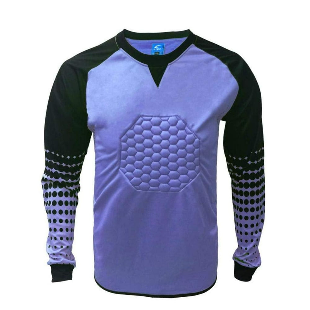 1 Stop Soccer Soccer Goalkeeper Goalie Shirt Youth (Small, Purple