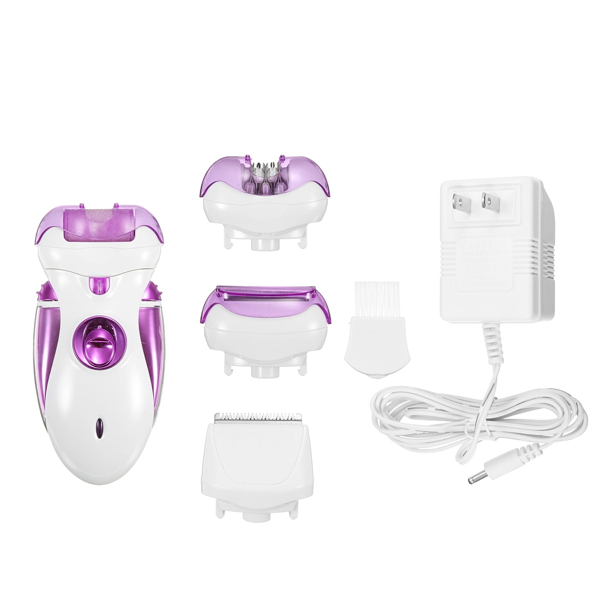 4 in 1 Women Electric Shaver Ladies Razor Rechargeable Leg Hair Removal