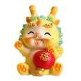 thumbnail image 1 of Figura de dragón de Año Nuevo chino Escultura de dragón Feng Shui Lindo Festival de Primavera Estilo D, 1 of 9