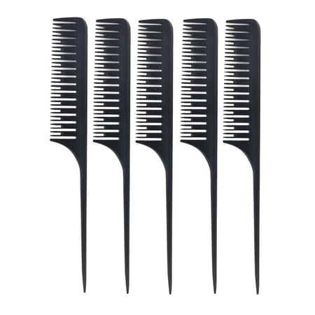 5 Pieces of Separating Fabric Highlighting Foiling Comb Salon Combs ...