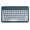 Green, variant on YAHHU 10 Inch Wireless Keyboard Ergonomic Round Keycaps Bluetooth Keyboard for Desktop Computer Laptop Phone Tablet White / 25.4 cm Portable Mini Rechargeable Keyboard