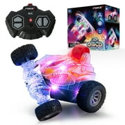 Force1 Disco Whirler 360 Translucent Stunt Car - Mini RC Cars for Kids