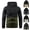 Army Green, variant on Work Coats for Men Color Matching Long Sleeved Zipper Hooded Workwear Coat with Pockets Casual Fashion Waterproof workwear Jacket Green L