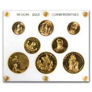 (1953-1963 )Mexico Gold Grove Medals Commemorative Type Set