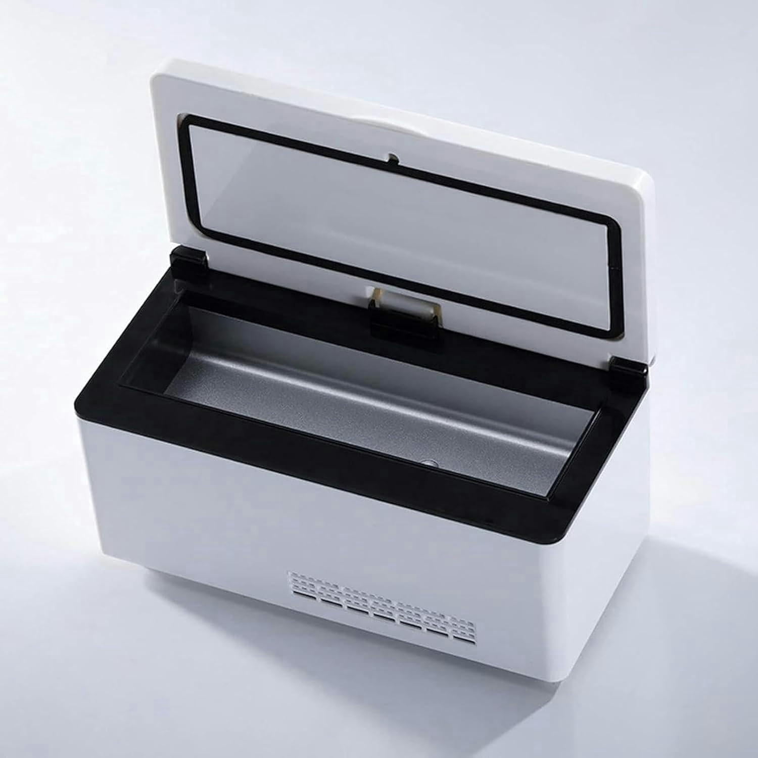 GXCZ Portable Insulin Refrigerator, Mini Household Refrigerator, Car Refrigerator, Small Rechargeable Refrigerator (precise Temperature Control 0-8 Degrees), White