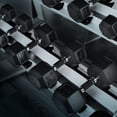 thumbnail image 5 of Dumbbell Hex - Rubber Grip - 30lbs - Pair, 5 of 7