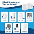 thumbnail image 2 of Filtros para humidificador Beckacher, paquete de 16, compatibles con modelos Levoit, 2 of 7