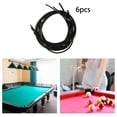 thumbnail image 6 of Baoblaze 6x Billiard Rail Rubber Cushions , Pool Table Rail Cushions Replacement, Billiards Pool Table for Game Room, Home Length 110cm, 6 of 8
