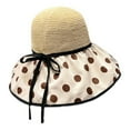 thumbnail image 2 of Neinkie Women Mesh Sun Hats Summer Beach UV Protection UPF Packable Wide Brim, 2 of 7