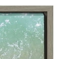 thumbnail image 3 of Kate and Laurel Sylvie Ocean Beach Fantasy Framed Canvas Wall Art by the Creative Bunch Studio 18x40 Gray Coastal Beach Art for Wall, 3 of 9