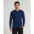 thumbnail image 2 of Real Essentials 4 Pack: Men's Dry-Fit UV Moisture Wicking UPF 50+ SPF Sun Protective Fishing Hiking Active Long Sleeve Shirt, 2 of 6
