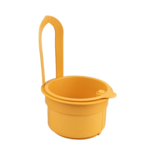 Cesta escurridora de cocina ligera, escurre rápidamente, utensilio de almacenamiento multiusos. Naranja