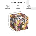 thumbnail image 4 of Yiaed Cute Cat Print Tissue Box Cover, PU Leather Decorative Organizer for Tabletop, Bathroom, Car, Office Creative Decorative, 4 of 7
