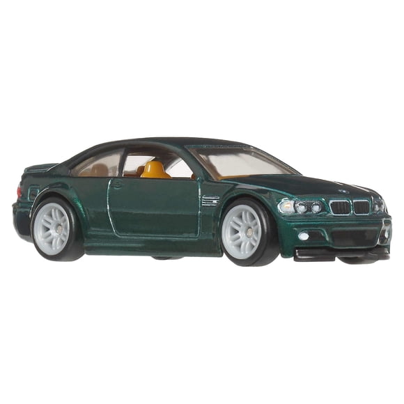 Auto de juguete fundido a presión Hot Wheels Premium BMW M3 Green 1/5