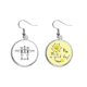 thumbnail image 1 of Pendiente Sol Flor Pendiente Joyas Moda Unbranded M, 1 of 3