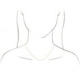 thumbnail image 2 of 14k Yellow Gold 1mm Necklace 24 Inch Curb Chain With Spring-Ring Chain Necklace for Women and Men, 2 of 2