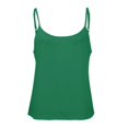 thumbnail image 5 of BLOCLOALO Tank Tops for Women Womens Blouses Casual Tank Top for Women Adjustable Spaghetti Strap Camisole Scoop Neck Sleeveless Top S 3Xl Tunic Tops Loose Tank Tops for Women Trendy Tops Green M, 5 of 9