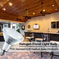thumbnail image 3 of HIBIBUD 6PCS Dimmable PAR30 Long Neck (PAR30L) Halogen Flood Bulbs Light,75W 120V E26 Base Warm White for Recessed, 3 of 7