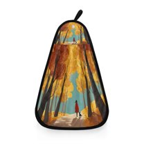 Hanging Hand Towels For Kitchen Bathroom Home Decor Lightweight Large Forest Of Maple Trees