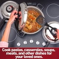 thumbnail image 2 of B&F Maxam Ensemble de Batterie de Cuisine Sans Eau 17 Pcs, Acier Inoxydable, 2 of 9