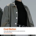 thumbnail image 2 of Shisuyan 50Pcs Sweater Buttons Decorative Shirt Buttons DIY Rose Shape Clothing Buttons, 2 of 9