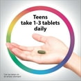 thumbnail image 5 of Multivitamin for Teens | Fruit Punch Flavor | 90 Tablets | by Rainbow Light, 5 of 9