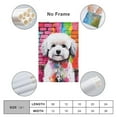 thumbnail image 2 of Super Cute Maltese Dog Puppy Art Painting Artworks Picture Print Poster Wall Art Painting Canvas Gift Decor Home Posters Decorative 16x24inch(40x60cm), 2 of 6