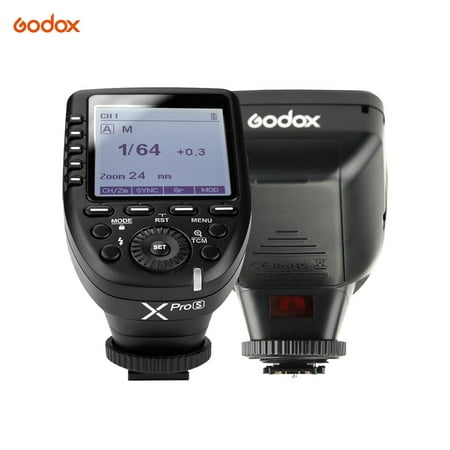 Godox XproS TTL Wireless Flash Trigger Transmitter Support TTL Autoflash 1/8000s HSS Large LCD 5 Group Buttons 11 Customizable Functions for Sony a7 II a77 a99 ILCE-6000L a9 A7R A7RII a350