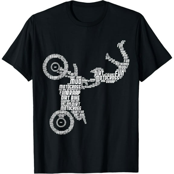 Dirt Bike Rider Motocross Enduro Dirt Biking Boys T-Shirt