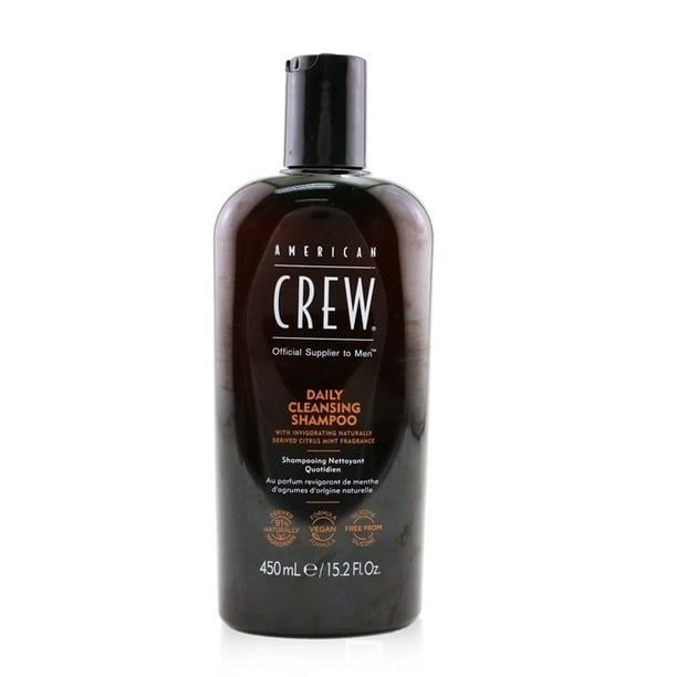 American Crew Men Daily Cleansing Shampoo (For Normal To Oily Hair And Scalp) - Walmart.com