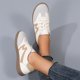 thumbnail image 1 of Zapatos deportivos para mujer, zapatillas antideslizantes con espuma viscoelástica y cordones, zapatillas deportivas para correr, zapatillas de moda., 1 of 9
