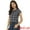 Navy Blue, variant on DARING DIVA Women's Summer Plaid Short Sleeves Button Down Shirts XS Red-White