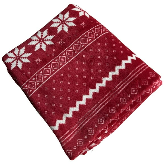 Christmas Throw Blanket Super Soft Flannel Blanket for Bed Sofa Couch Thick Winter Holiday Warm Cozy Christmas Blanket