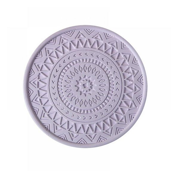 4PCS Colorful Diatomite Coasters Heat Resistant Tea Cup Mat Lots Drink Coffee Mug Mat Heat Proof Protecting Table Decoration