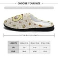 thumbnail image 2 of Womens Cozy Slippers Pompompurin Warm Soft Plush Slipper Slip-on House Shoes for Home Indoor Outdoor, 2 of 7