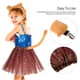 thumbnail image 5 of 1 Juego de diadema con orejas de león, cola de león, falda tutú, accesorios para disfraz de Animal Cosplay, 5 of 5