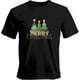 thumbnail image 1 of Camisetas gráficas informales de manga corta con árbol de Navidad verde para hombre, 1 of 8