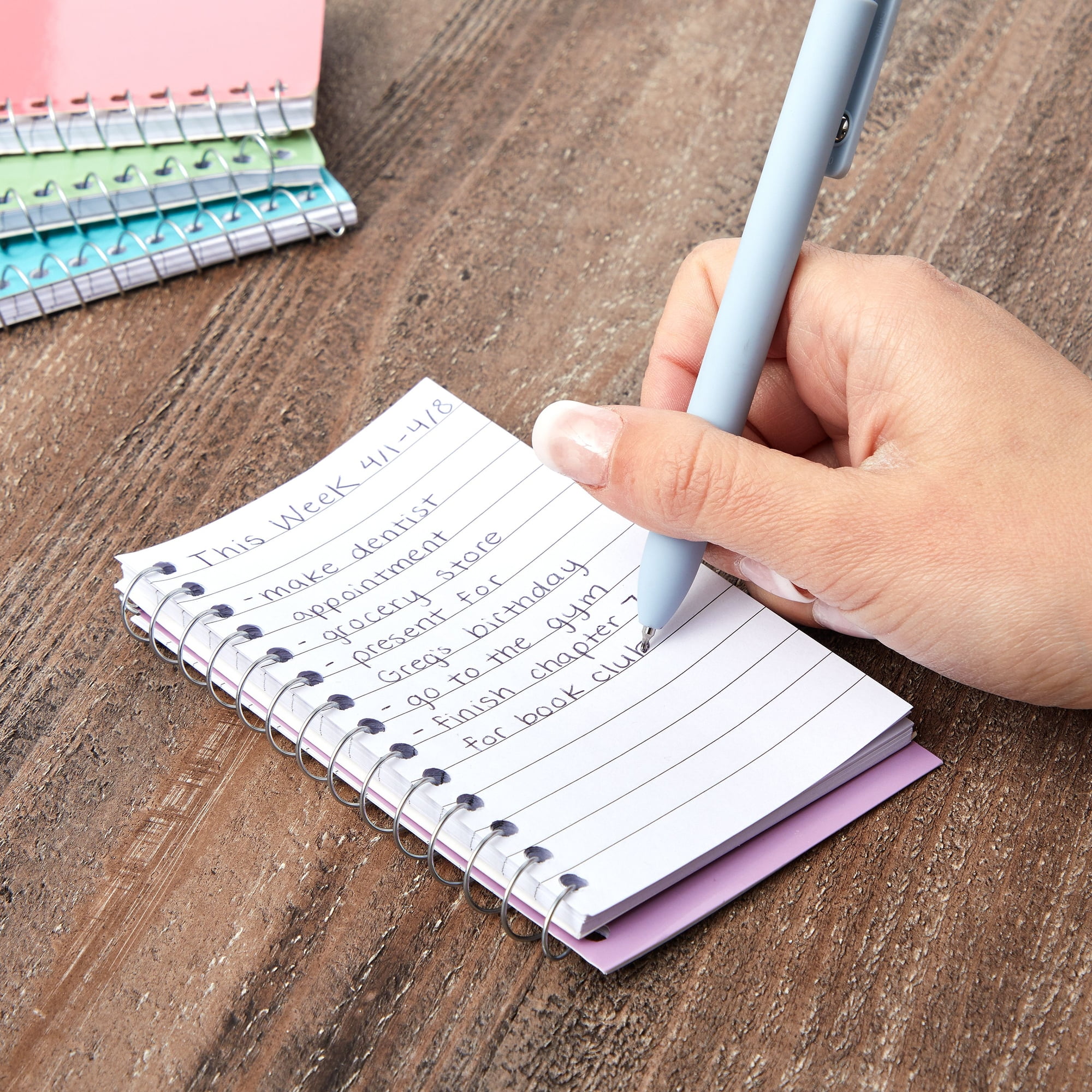 EOOUT 12 Pack Pocket Notebooks, Small 3x5 Spiral Notepads With Lined